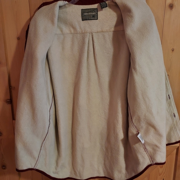 Expeditions By Wrangler, Brushed Corduroy Coat, Fleece Lined Men's, Long Sleeve. - Picture 8 of 12